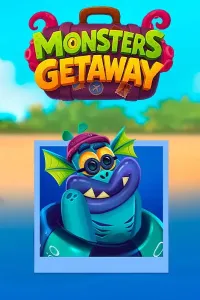 monsters getaway slot logo